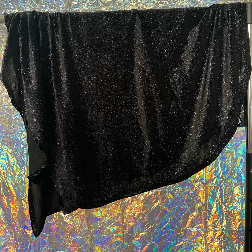 Glittery fabric